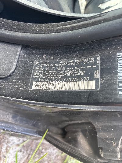1997 BMW 5 Series Location - Imports - Row 26 - Stock # H53295