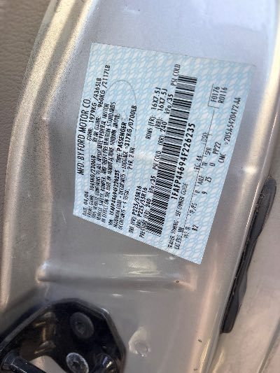2004 Ford Mustang Location - Ford - Row 30 - Stock # H53745