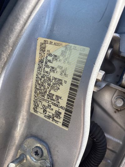 2003 Nissan Xterra Location - Imports - Row 18 - Stock # H53752