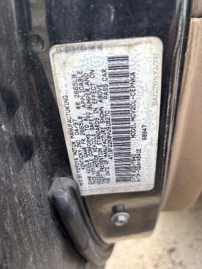 1997 Toyota Camry Location - Imports - Row 26 - Stock # H53913