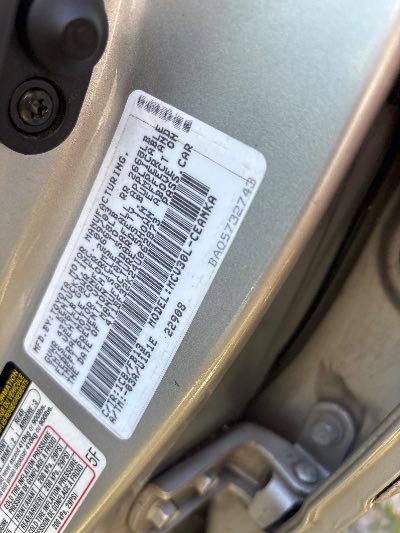 2004 Toyota Camry Location - Imports - Row 30 - Stock # H53887