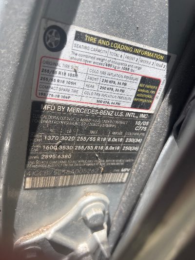 2006 Mercedes-Benz R-Class Location - Imports - Row 24 - Stock # H53276