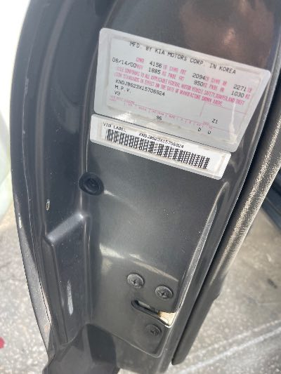 2001 Kia Sportage Location - Imports - Row 31 - Stock # H53993