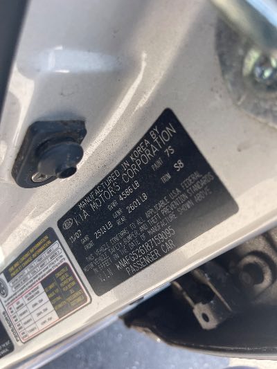 2008 Kia Rondo Location - Imports - Row 23 - Stock # H54116
