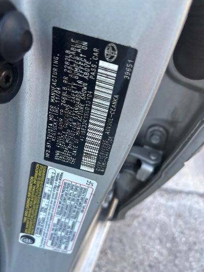 2005 Toyota Camry Location - Imports - Row 18 - Stock # H54094