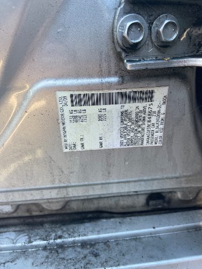 2009 Nissan Maxima Location - Imports - Row 3 - Stock # H43477