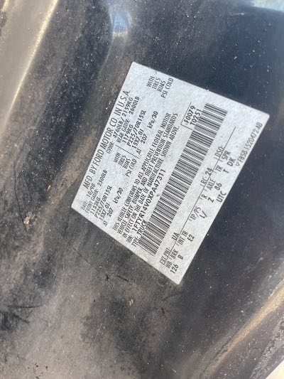 1999 Ford Ranger Location - Ford - Row 35 - Stock # H54108