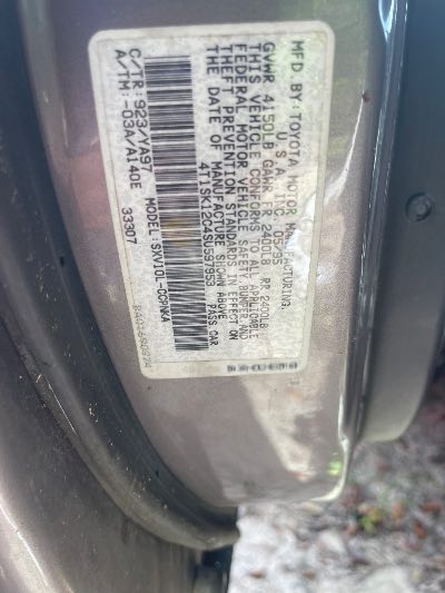 1995 Toyota Camry Location - Imports - Row 8 - Stock # H54100