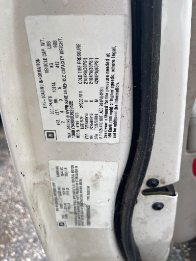 1999 Cadillac Seville Location - GM - Row 32 - Stock # H54328