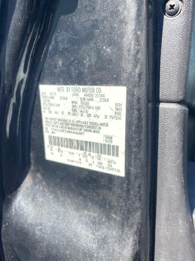 2011 Ford Escape Location - Ford - Row 26 - Stock # H54392