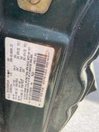 2001 Dodge Ram 1500 Location - Large Trucks & Vans - Row 16 - Stock # H54450