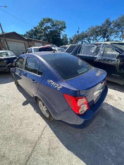 2014 Chevrolet Sonic Location - GM - Row 34 - Stock # H54478