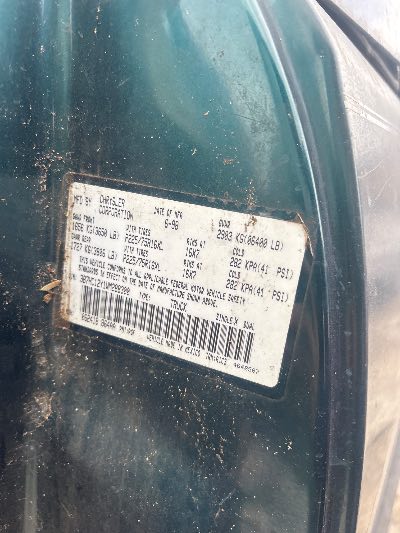 1998 Dodge Ram 1500 Location - Large Trucks & Vans - Row 18 - Stock # H54561