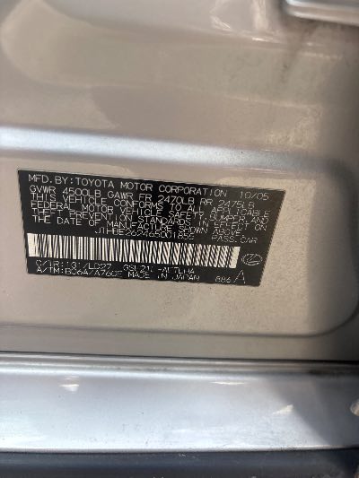 2006 Lexus IS Location - Imports - Row 22 - Stock # H54560