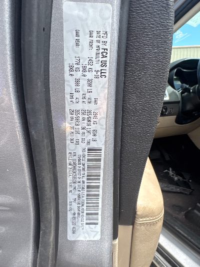 2019 Dodge Durango Location - Chrysler - Row 45 - Stock # H49024