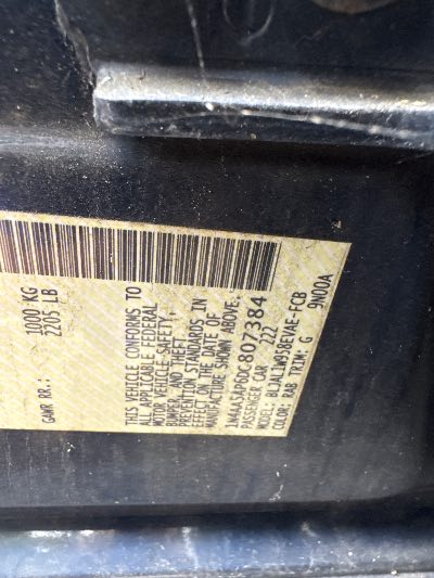 2013 Nissan Maxima Location - Imports - Row 2 - Stock # H49113