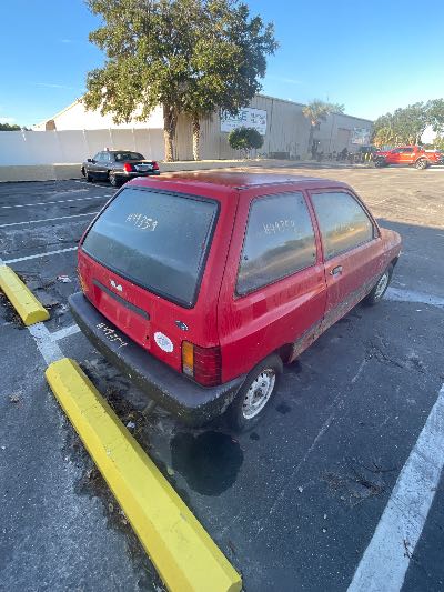 1991 Ford Festiva Location - Ford - Row 33 - Stock # H49359