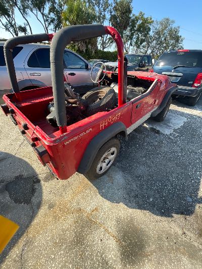 1993 Jeep Wrangler Location - Chrysler - Row 38 - Stock # H49387