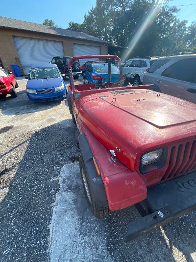 1993 Jeep Wrangler Location - Chrysler - Row 38 - Stock # H49387