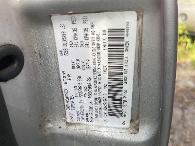 2003 Dodge Dakota Location - Large Trucks & Vans - Row 49 - Stock # H48990