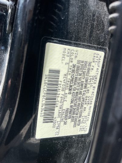 2012 Nissan Versa Location - Imports - Row 5 - Stock # H49438