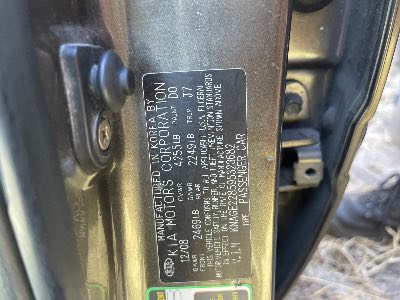 2009 Kia Optima Location - Imports - Row 1 - Stock # H49225