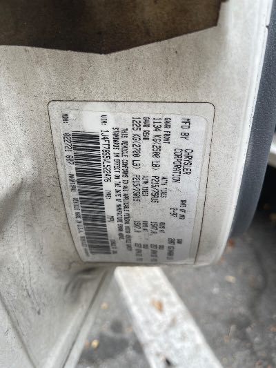 1997 Jeep Cherokee Location - Chrysler - Row 40 - Stock # H49500