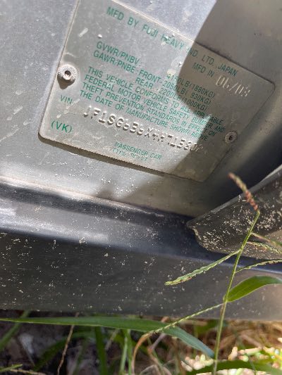 2004 Subaru Forester Location - Imports - Row 7 - Stock # H49509