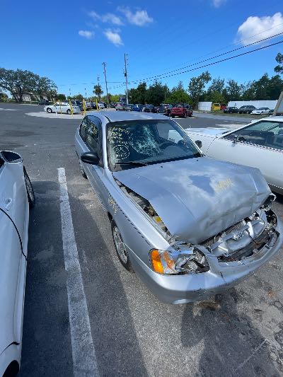 2002 Hyundai Accent Location - Imports - Row 7 - Stock # H49541