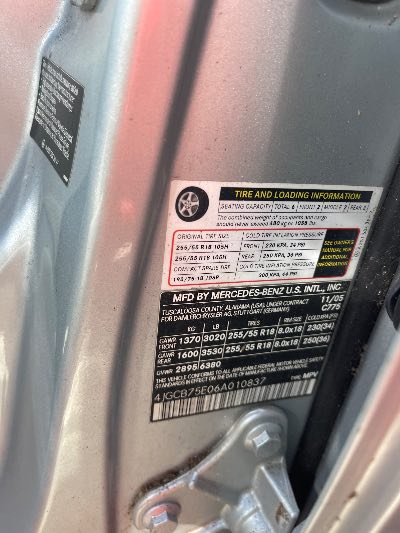 2006 Mercedes-Benz R-Class Location - Imports - Row 9 - Stock # H49607