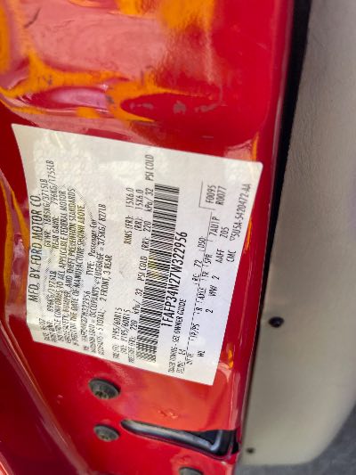 2007 Ford Focus Location - Ford - Row 36 - Stock # H49622