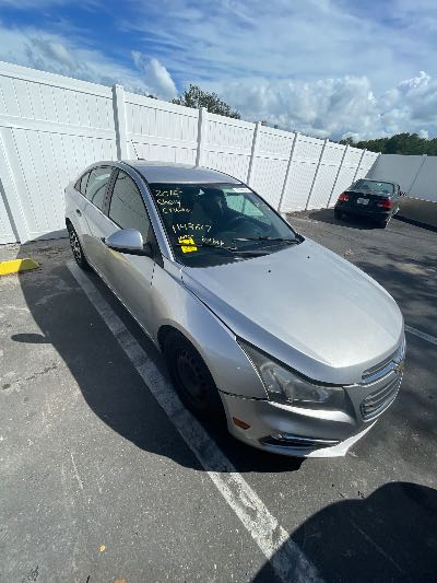 2015 Chevrolet Cruze Location - GM - Row 40 - Stock # H49617