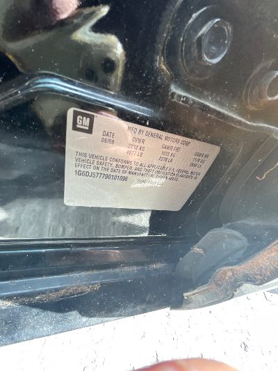 2009 Cadillac CTS Location - GM - Row 26 - Stock # H49631