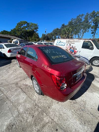 2013 Chevrolet Sonic Location - GM - Row 27 - Stock # H49644