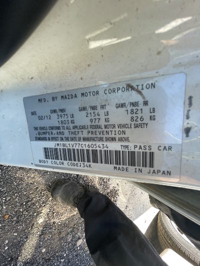 2012 Mazda Mazda3 Location - Imports - Row 11 - Stock # H49542