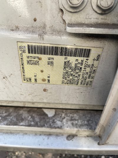 2012 Nissan Altima Location - Imports - Row 17 - Stock # H49655