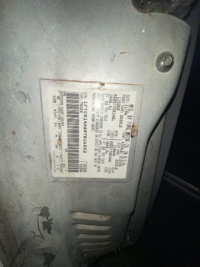 1994 Ford Ranger Location - Ford - Row 37 - Stock # H49670