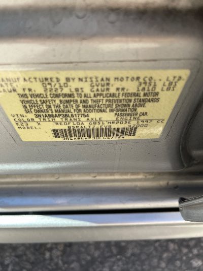 2011 Nissan Sentra Location - Imports - Row 13 - Stock # H49700