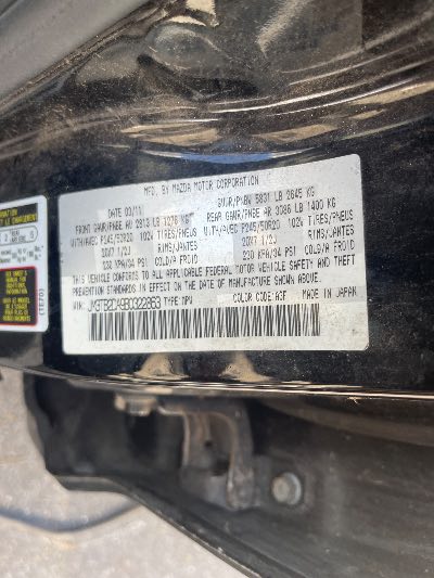 2011 Mazda CX-9 Location - Imports - Row 17 - Stock # H49729