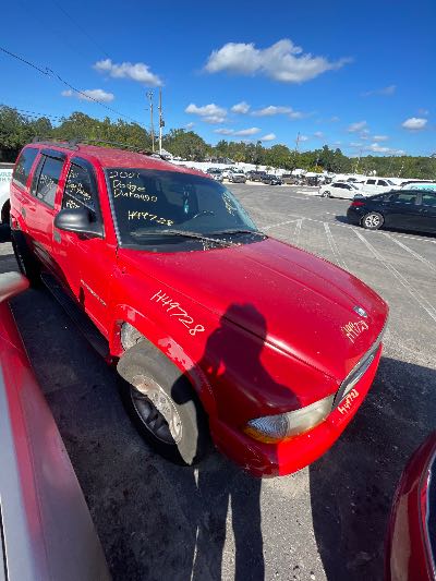 2001 Dodge Durango Location - Chrysler - Row 41 - Stock # H49728