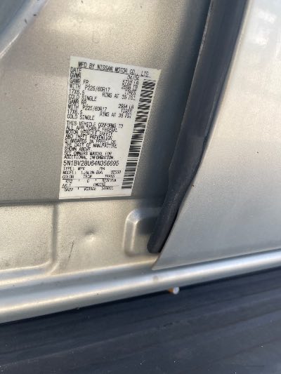 2004 Nissan Quest Location - Imports - Row 14 - Stock # H49734