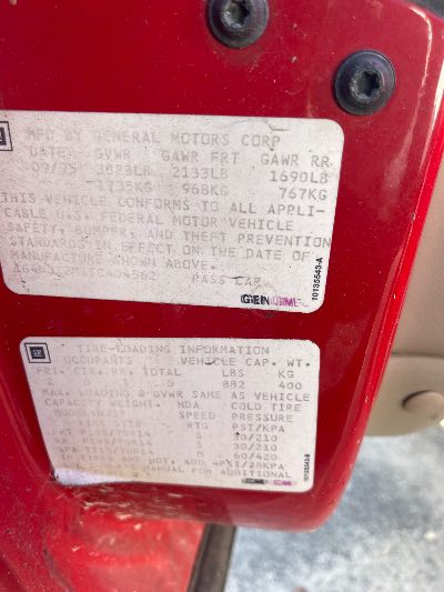 1996 Buick Skylark Location - GM - Row 30 - Stock # H49737