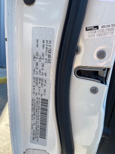 2016 Dodge Journey Location - Chrysler - Row 42 - Stock # H49688