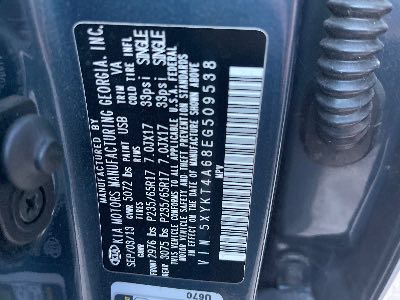 2014 Kia Sorento Location - Imports - Row 17 - Stock # H50558