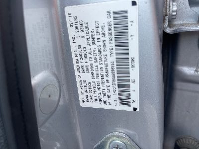 2010 Honda Accord Location - Imports - Row 17 - Stock # H49769