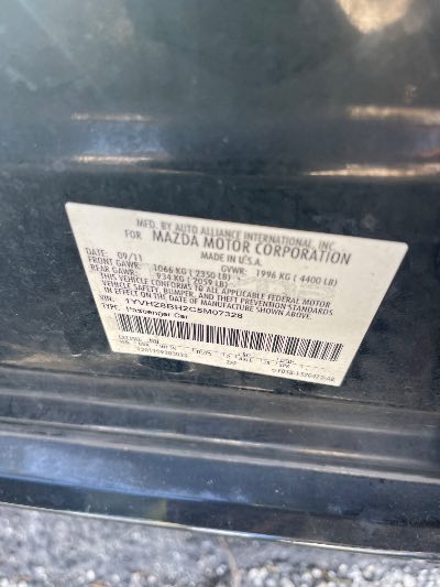 2012 Mazda Mazda6 Location - Imports - Row 17 - Stock # H49785