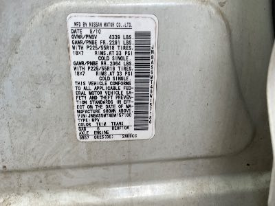 2011 Nissan Rogue Location - Imports - Row 21 - Stock # H49863