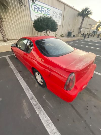 2001 Chevrolet Monte Carlo Location - GM - Row 31 - Stock # H49891