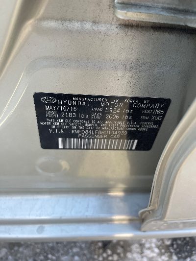 2017 Hyundai Elantra Location - Imports - Row 1 - Stock # H49880