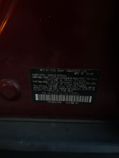 2009 Subaru Forester Location - Imports - Row 24 - Stock # H49931